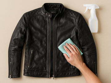 Lederjacke richtig reinigen – Tipps für Pflege, Hausmittel & Kosten