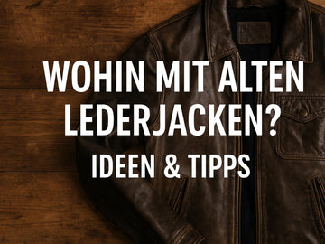 Wohin mit alten Lederjacken?