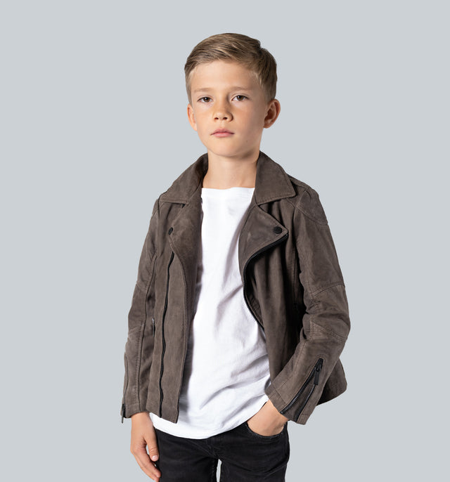 CRONE MINI THEO Kinder-Lederjacke – Togo, Vorderansicht