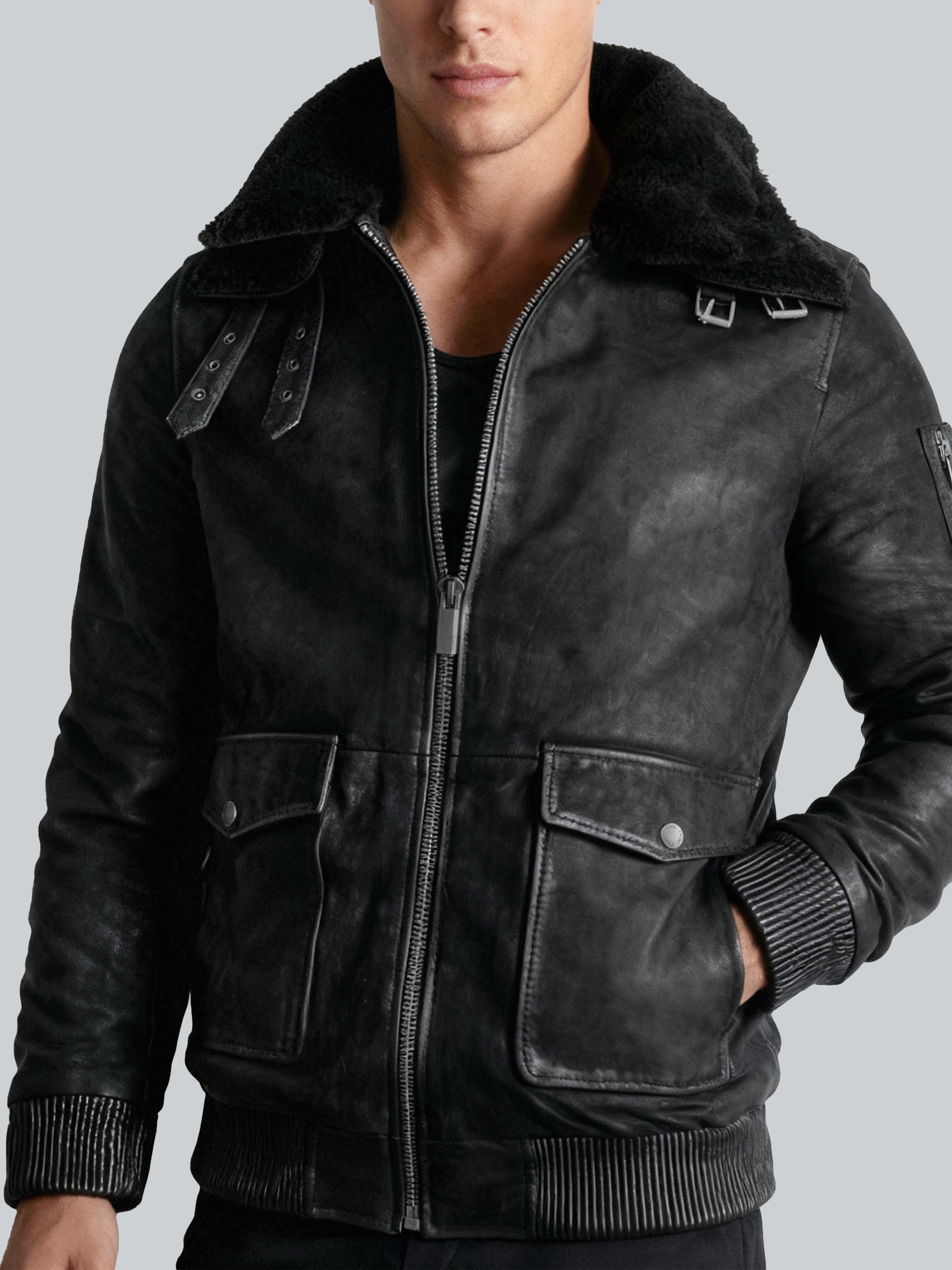 TALVI BUFFED SHEARLING